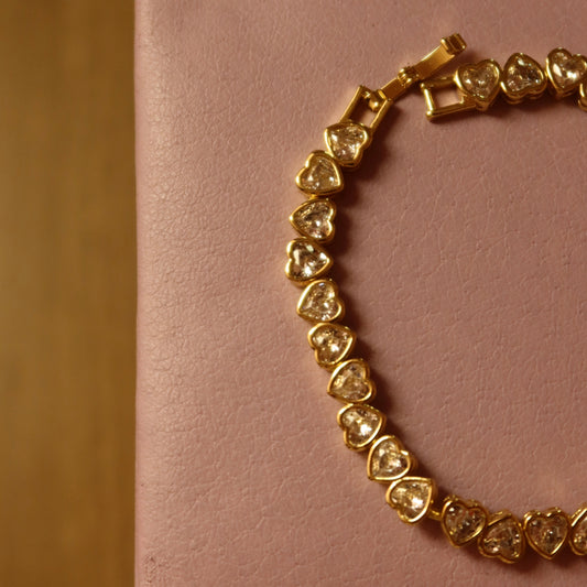 Brazalete Corazones