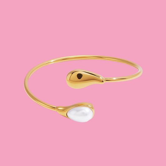 Brazalete 2 Gotas Perla