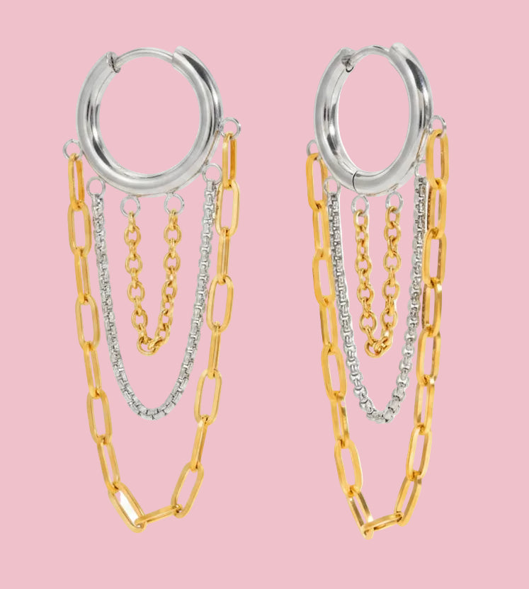 Hoops Chain Bicolor
