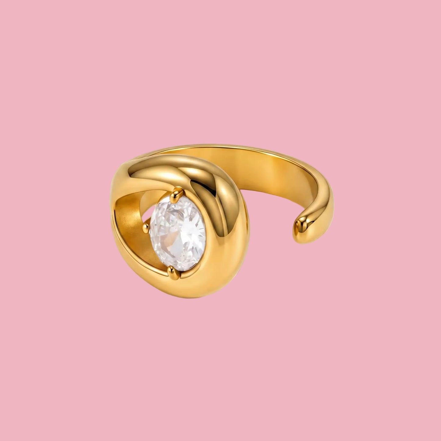 Anillo Mid Óvalo