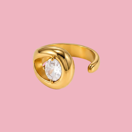 Anillo Mid Óvalo