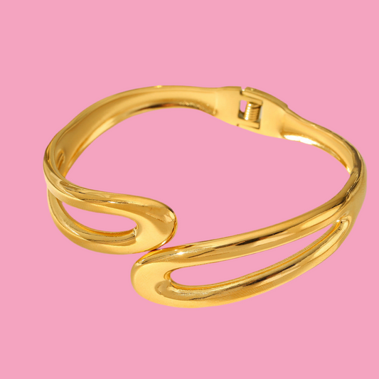 Brazalete Loop Dorado