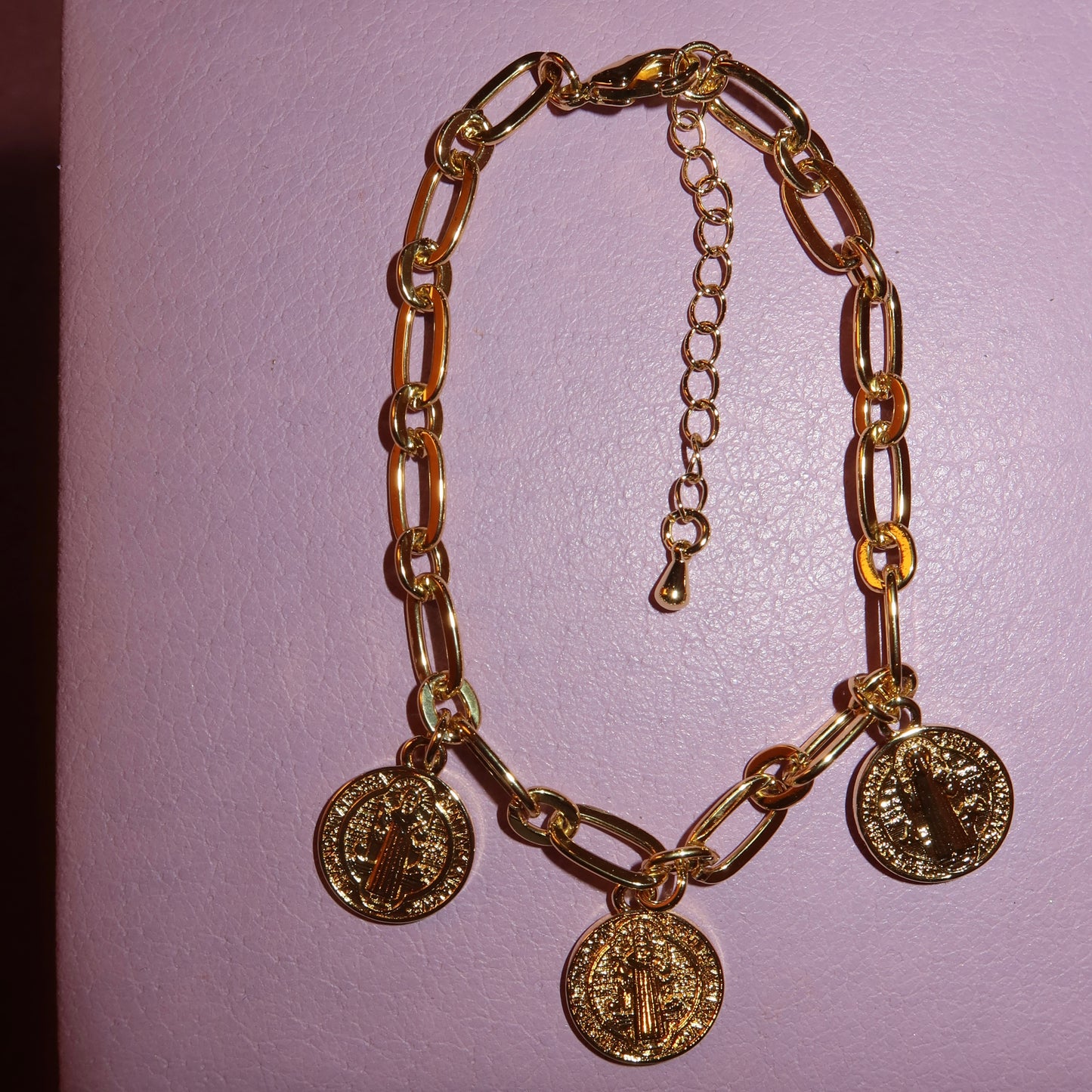 Pulsera Links Triple San Benito