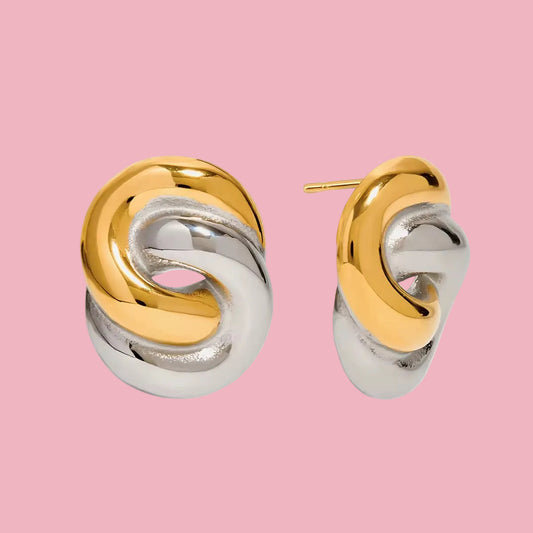 Aretes Eight Two Tones