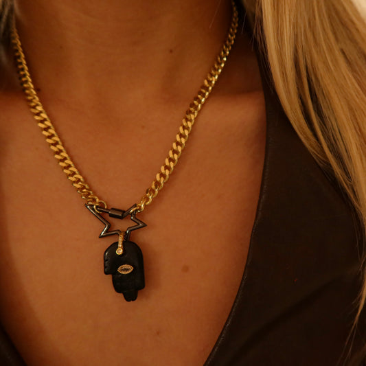 Collar Black Star