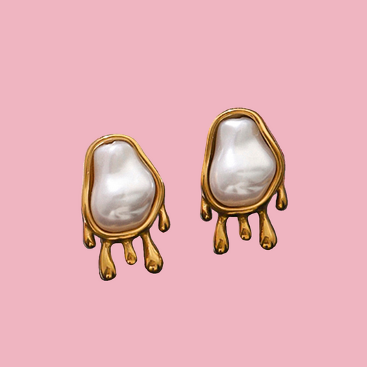 Aretes Perle Derretidos