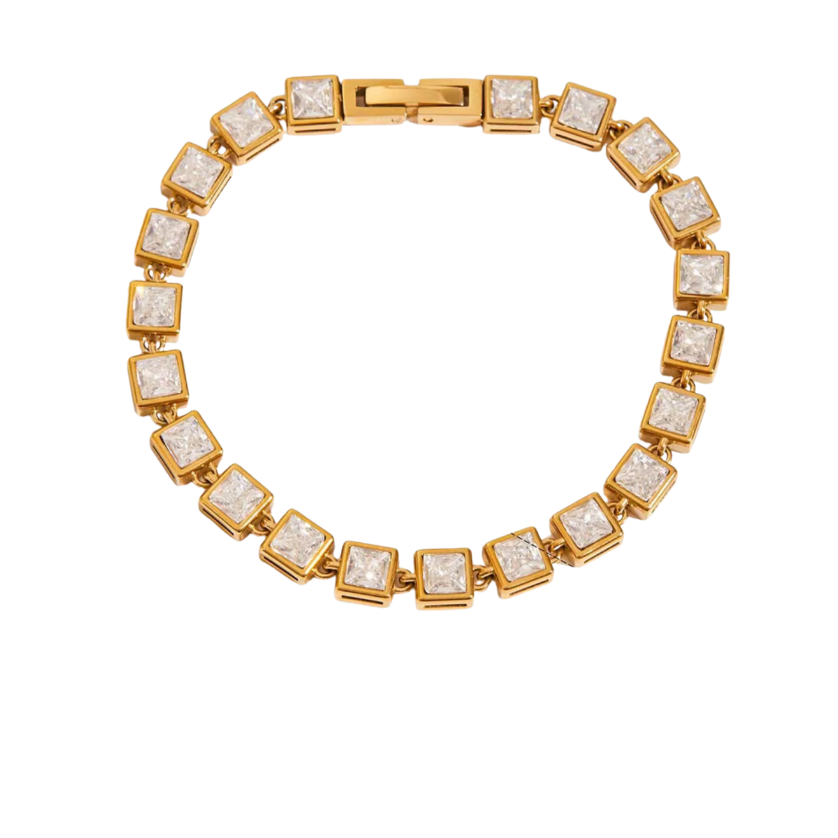 Brazalete Cuadro Piedra