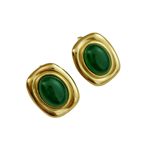 Aretes Vintage Verdes