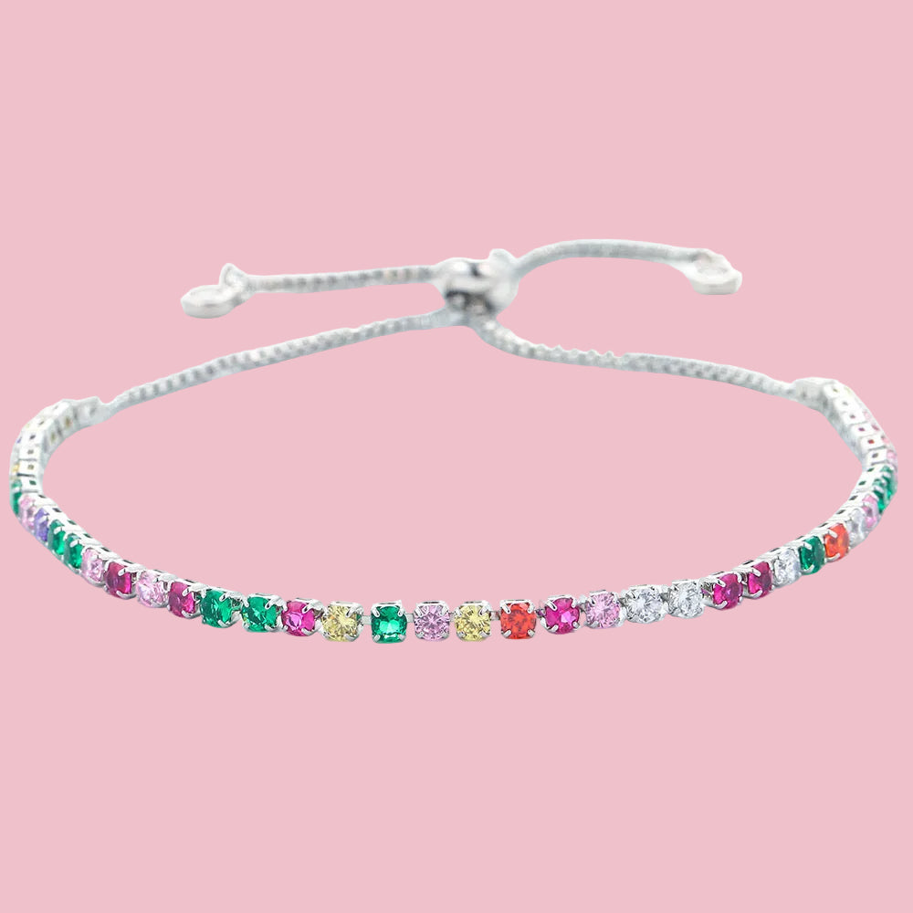 Pulsera Tennis Rainbow