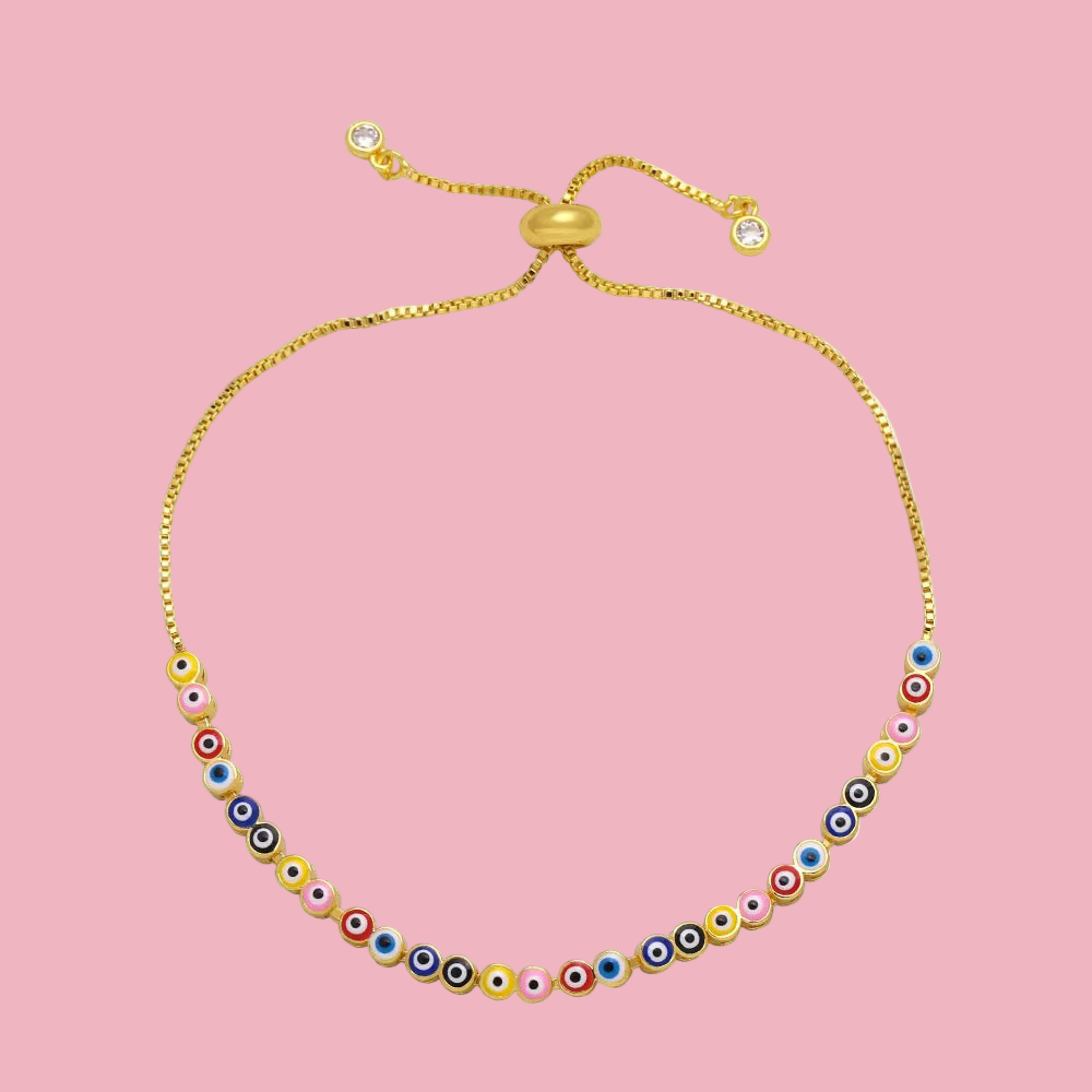 Pulsera Ojitos Ajustable