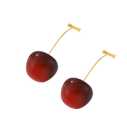 Aretes Cerezas