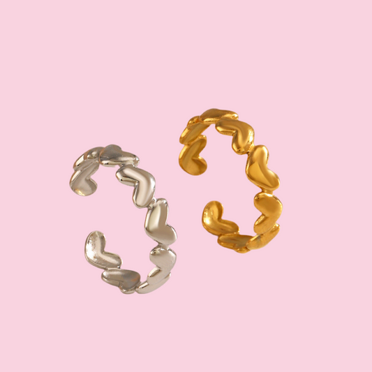 Anillo Multicorazones