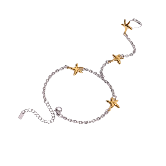 Pulsera Anillo Starfish