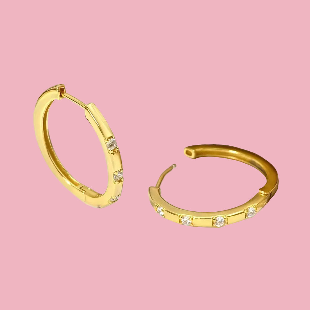 Hoops Lisos Zirconia