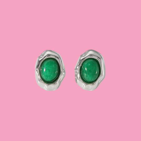 Aretes Verde Mini Vintage