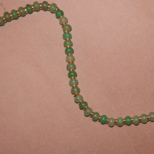 Collar Piedras Verde