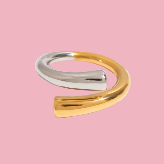 Anillo Syl Bicolor