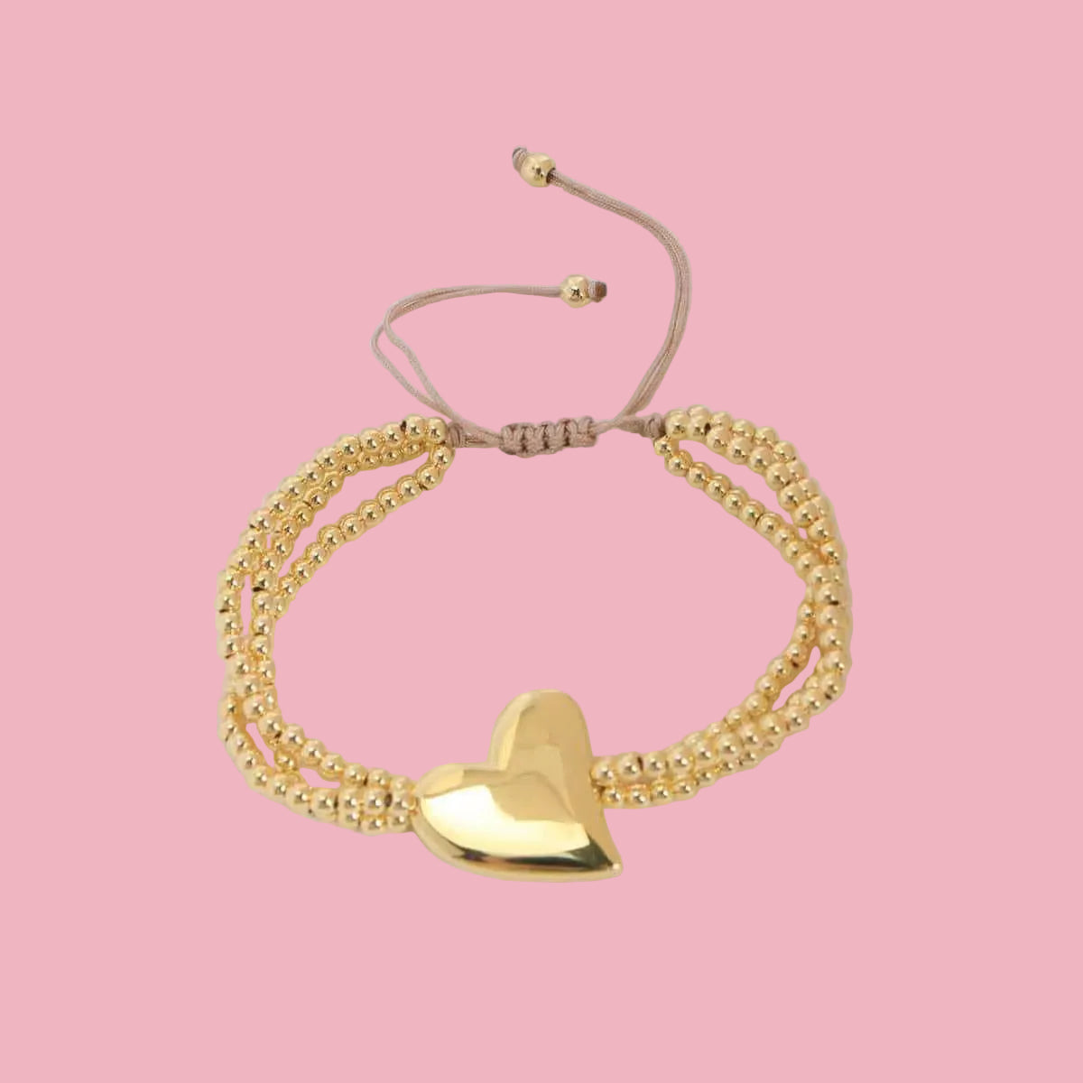 Pulsera Triple Corazon