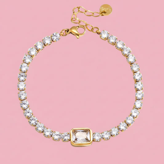 Pulsera Tennis Piedra
