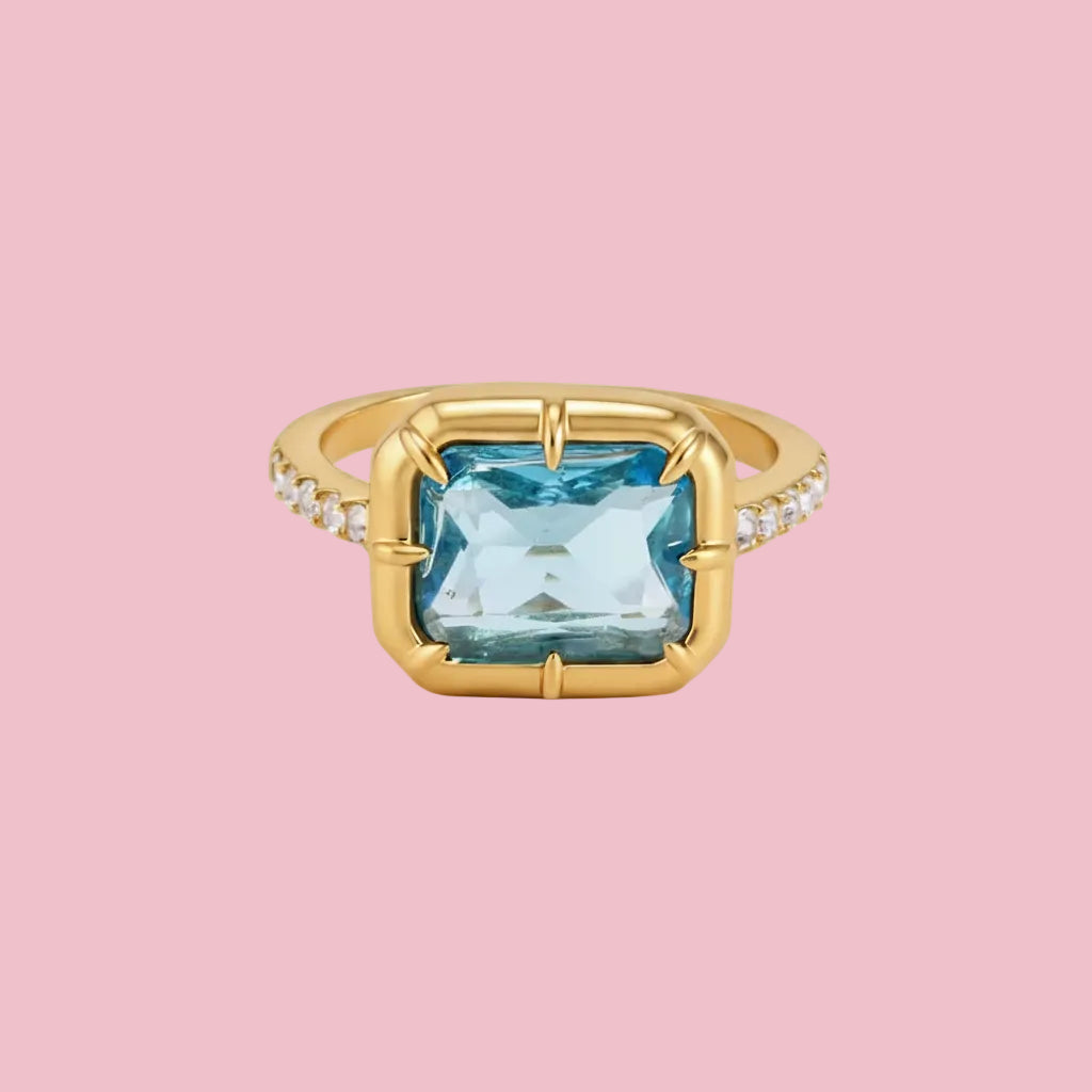 Anillo “Blue Gem”