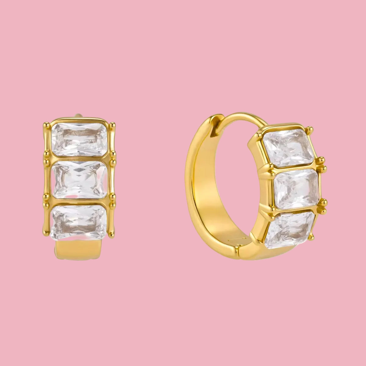 Hoops Zirconia Rectangular