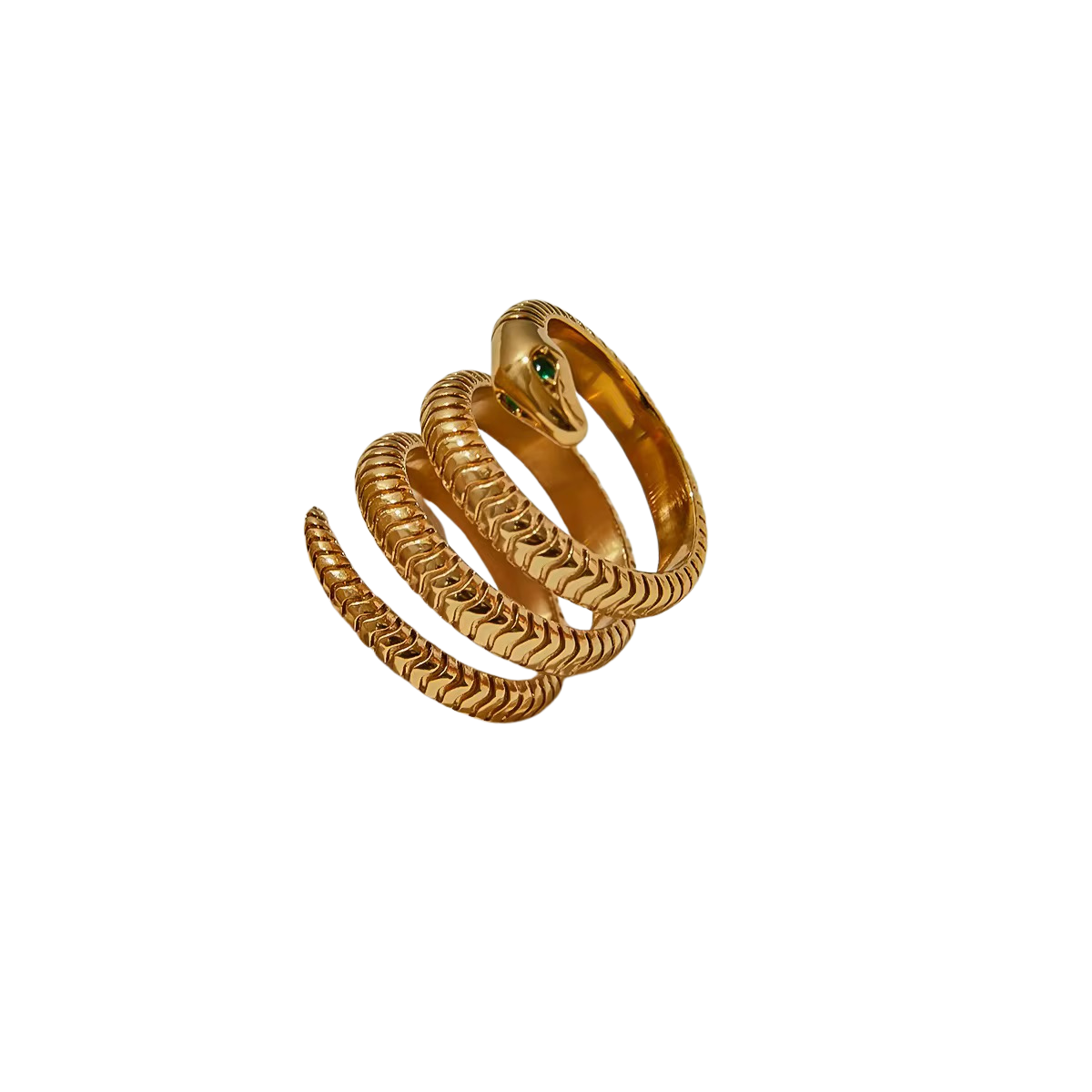 Anillo Espiral Víbora