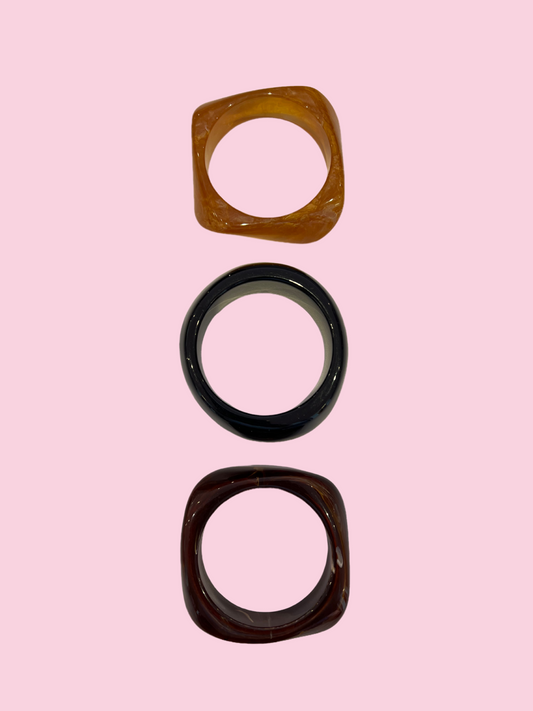 Pulseras Chunky Resina