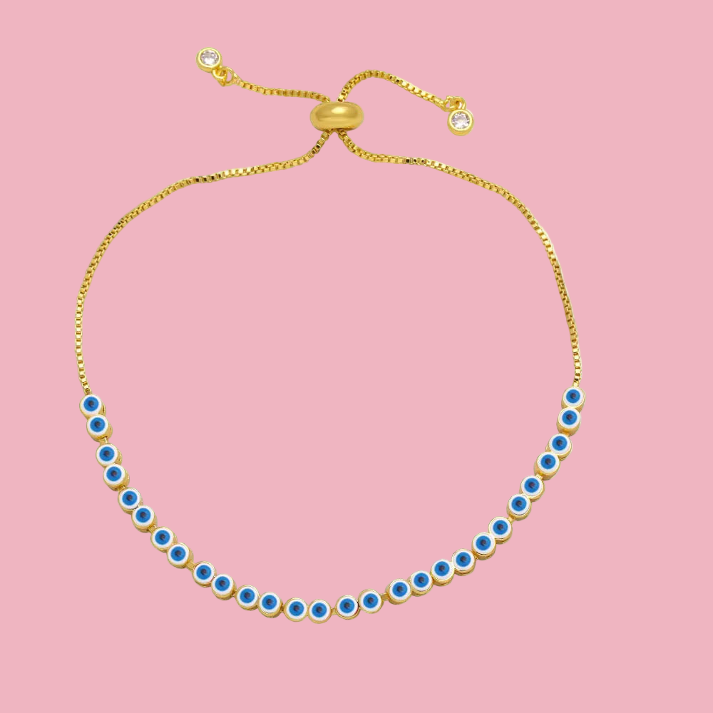 Pulsera Ojitos Ajustable