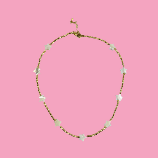 Collar Estrellitas Madre Perla