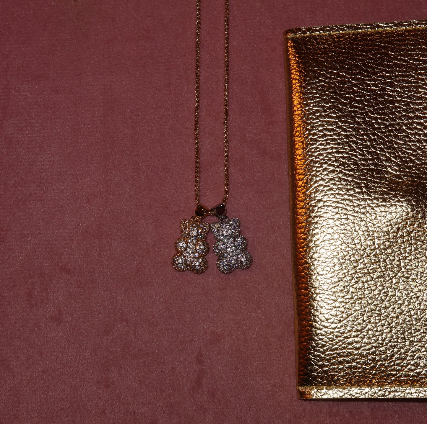 Collar Double Teddy Bicolor