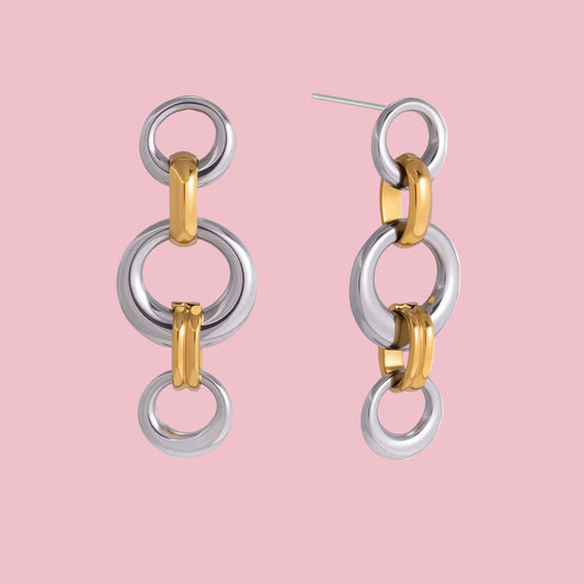 Aretes Chain Drop