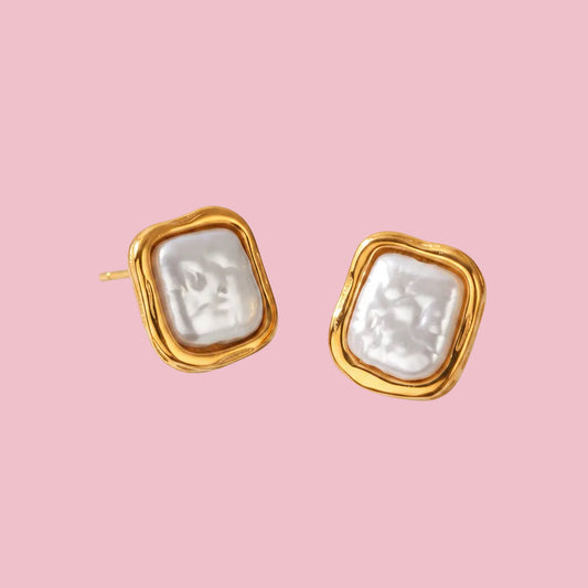 Aretes “Cuadro Perle”