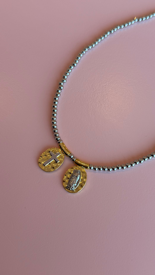 Collar Virgen Bicolor