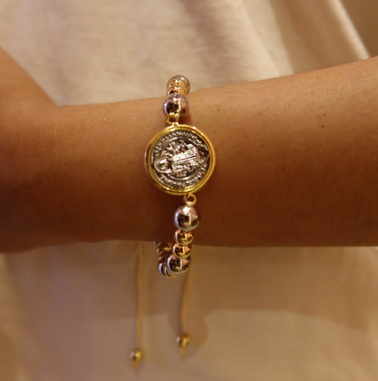 Pulsera San Benito Bicolor