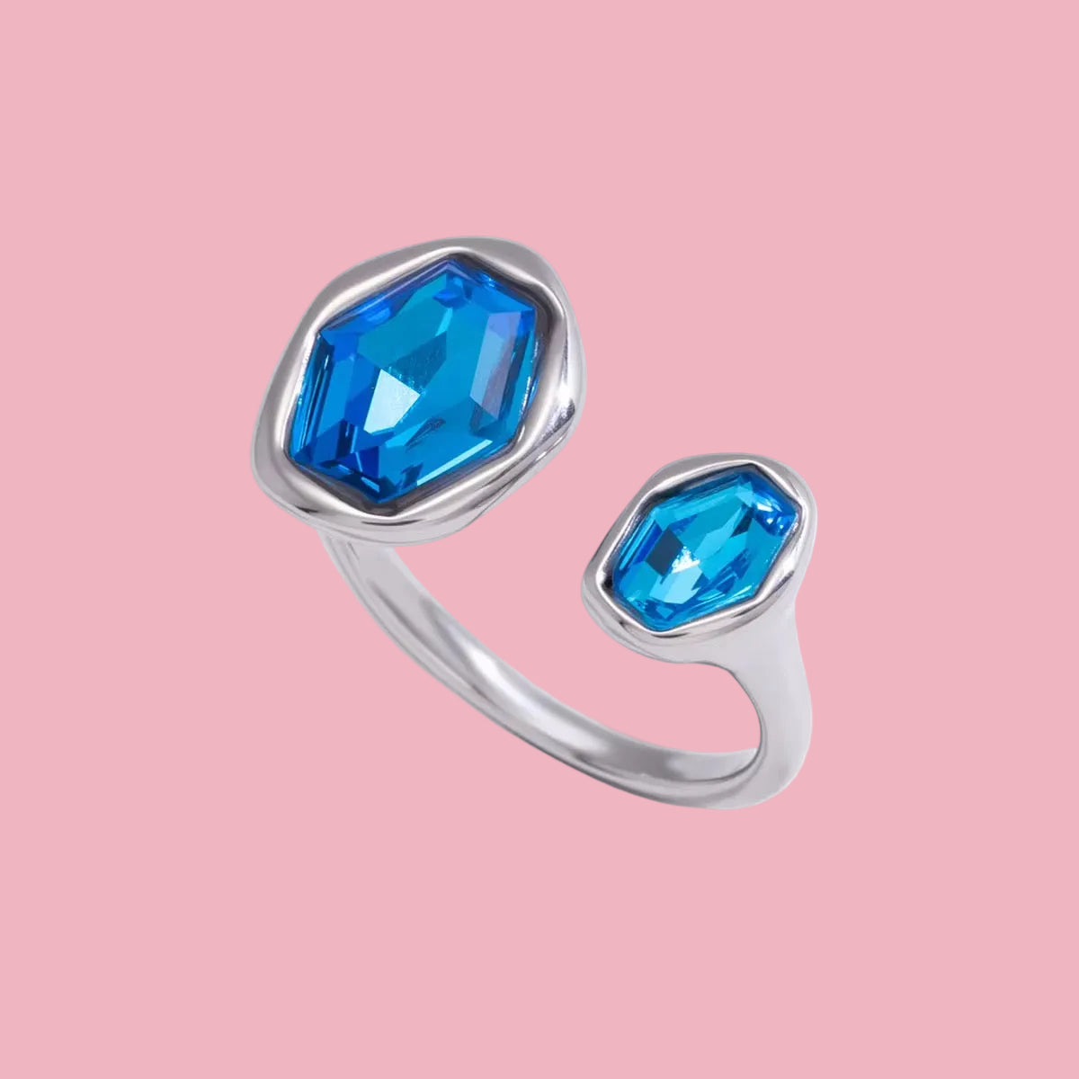 Anillo Blue Stones