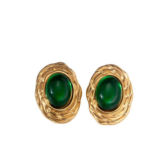 Aretes Vintage Óvalo