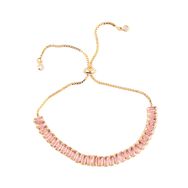 Pulsera Baguette Ajustable