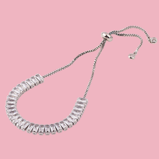 Pulsera Baguette Ajustable
