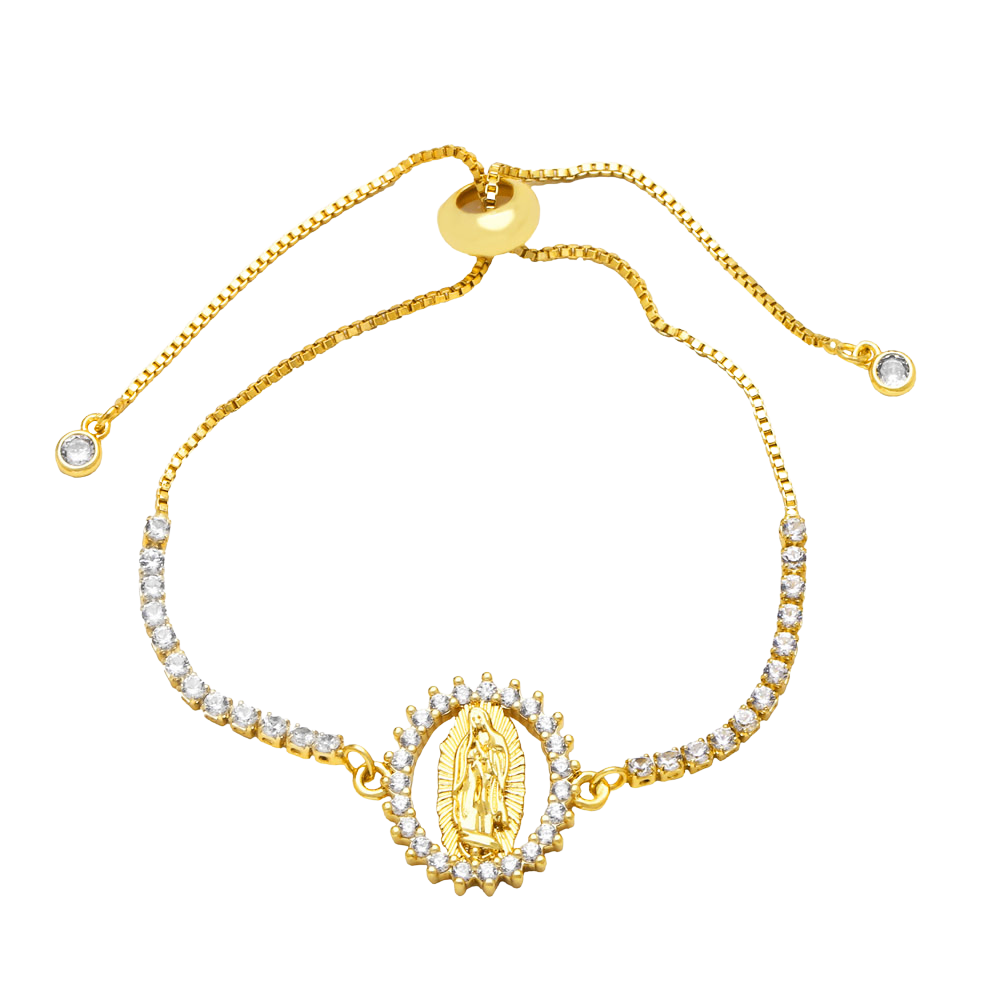 Pulsera Virgen Ajustable