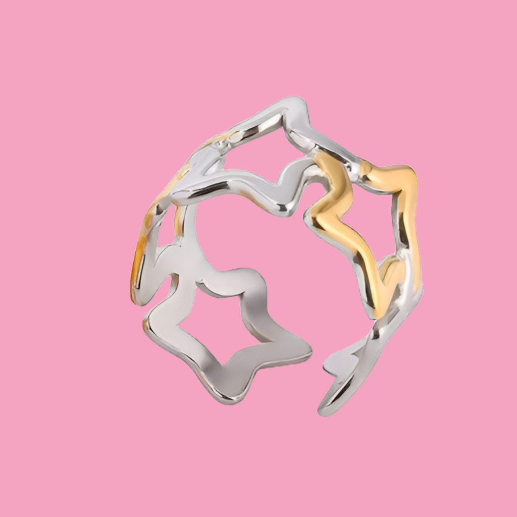 Anillo Estrellas Abierto