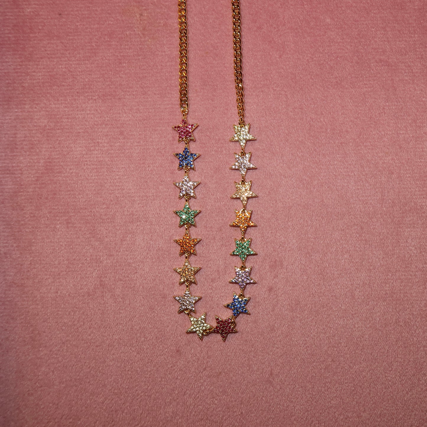 Collar Stars Rainbow