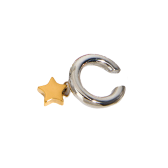 EarCuff Estrellita Colgante