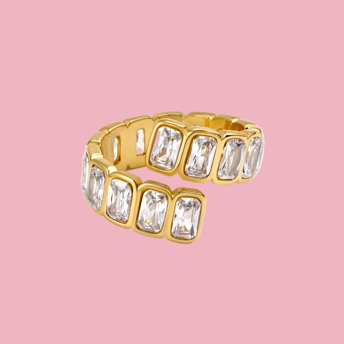 Anillo Baguette Band