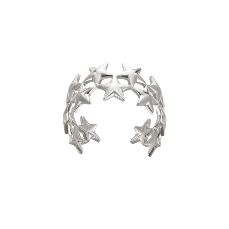Anillo Multiestrellas Doble