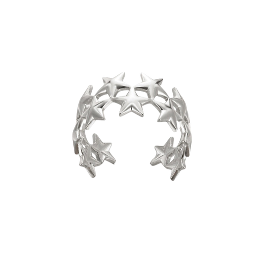 Anillo Multiestrellas Doble