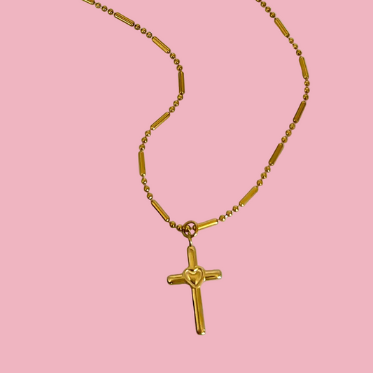 Collar “Cruz Corazon”