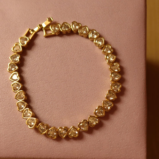 Brazalete Corazones