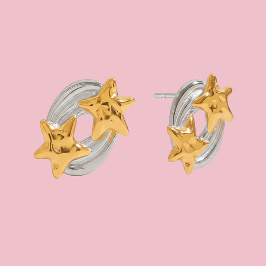 Aretes Estrella Fugaz
