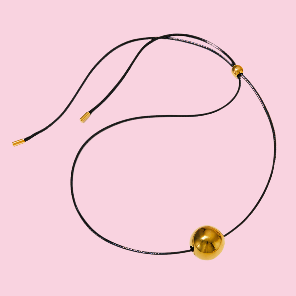 Collar Bolita Ajustable