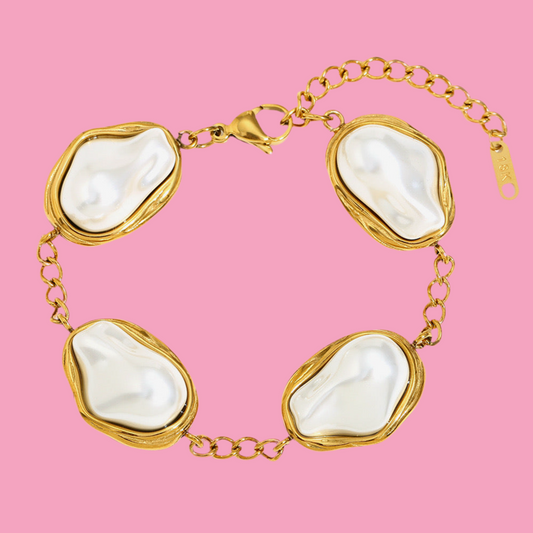 Pulsera Perlas Chunky